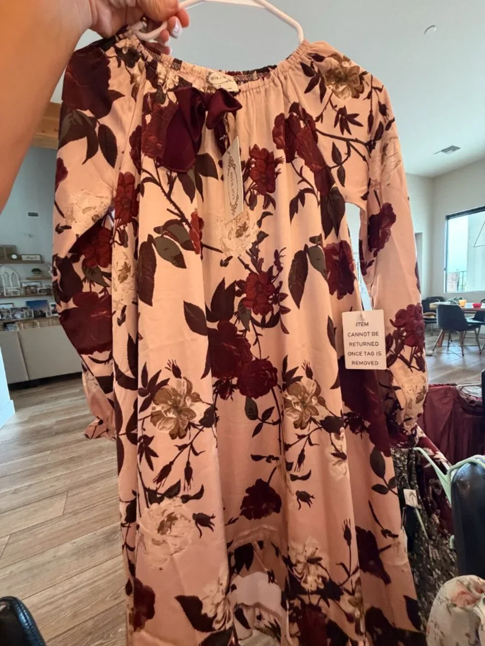 Mia Joy Floral Nightgown – NWT (New With Tags) - BLUSH FLORAL